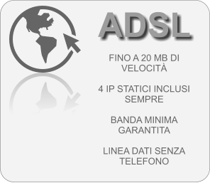 Servizi ADSL e connettività a Torino